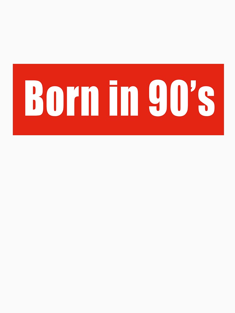 Born in 90's by nalo2 Unisex , , , Long Sleeve Tee