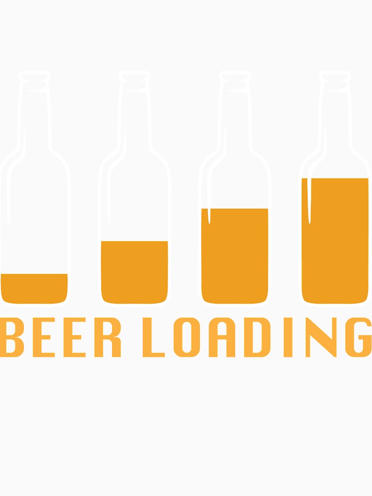 Beer Loading Funny Drinking by mmos Unisex , , , Long Sleeve Tee