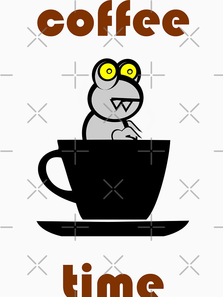 COFFEE TIME by DomGDesign Unisex , , , Long Sleeve Tee