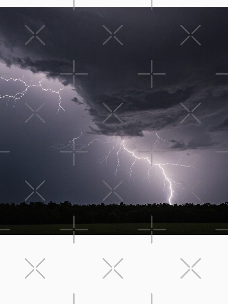 Lightning 4 by HebaRK Studio Unisex , , , Long Sleeve Tee