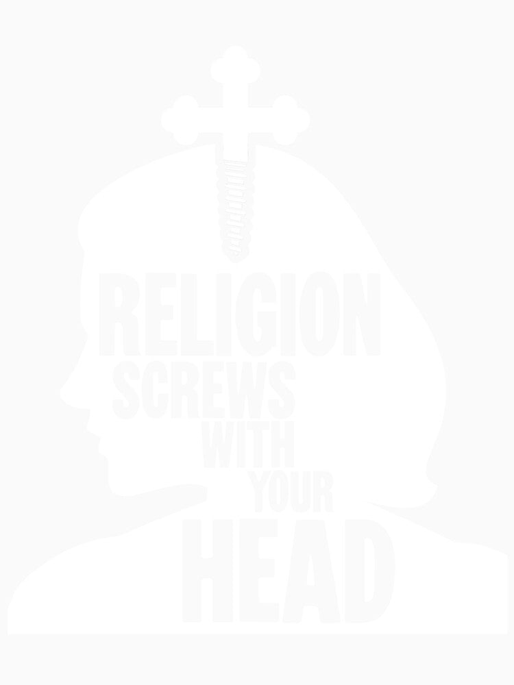 Religion Screws With Your Head by Good-Looking Corpse Unisex , , , Long Sleeve Tee