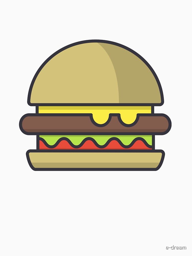 Burger King! by e-dream Unisex , , , Long Sleeve Tee