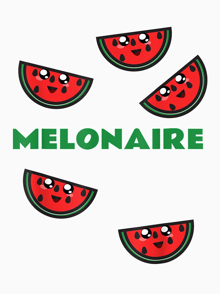 Melonaire Watermelon by donnagia Unisex , , , Long Sleeve Tee