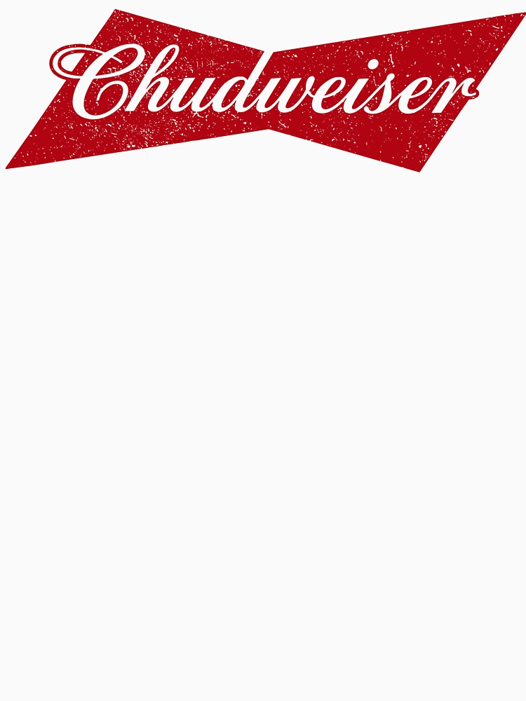 Vintage Chudweiser Logo Parody Beer Lover Retro Graphic by jinajinawoodood Unisex , , , Long Sleeve Tee