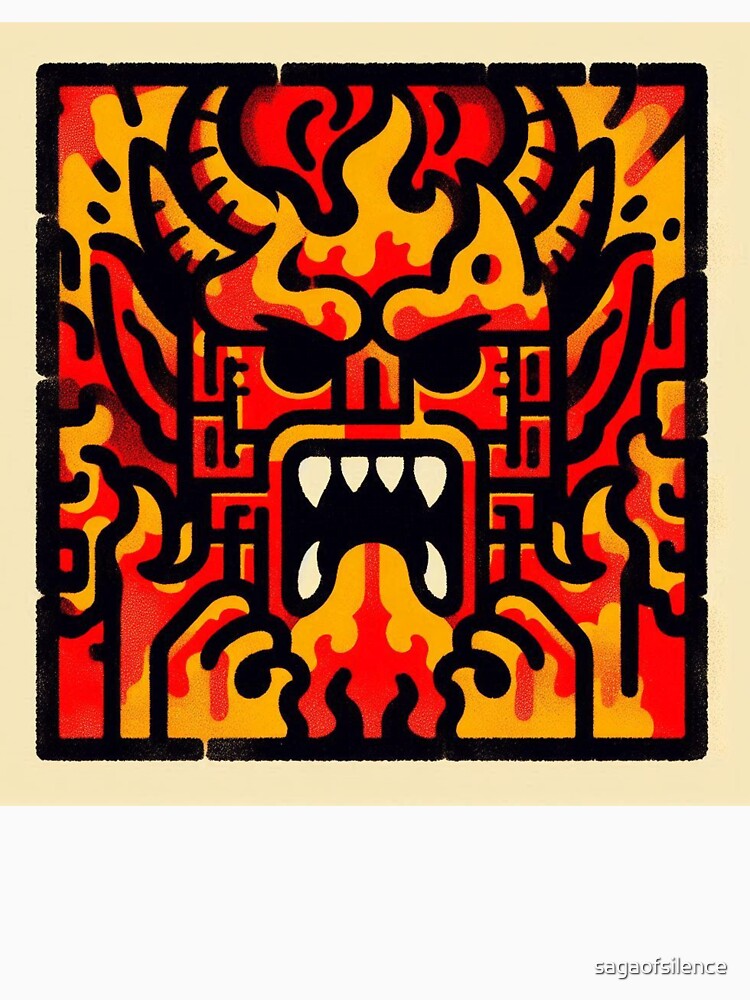 Scary Halloween - Ugly Sweater Art - 002 by sagaofsilence