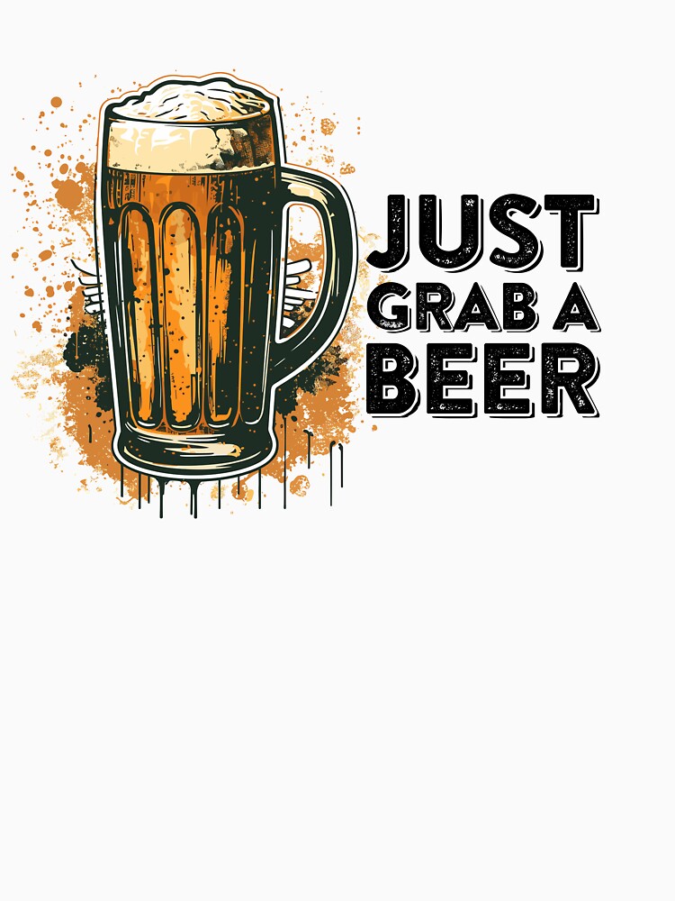 just grab a beer by adigitaldreamer Unisex , , , Long Sleeve Tee