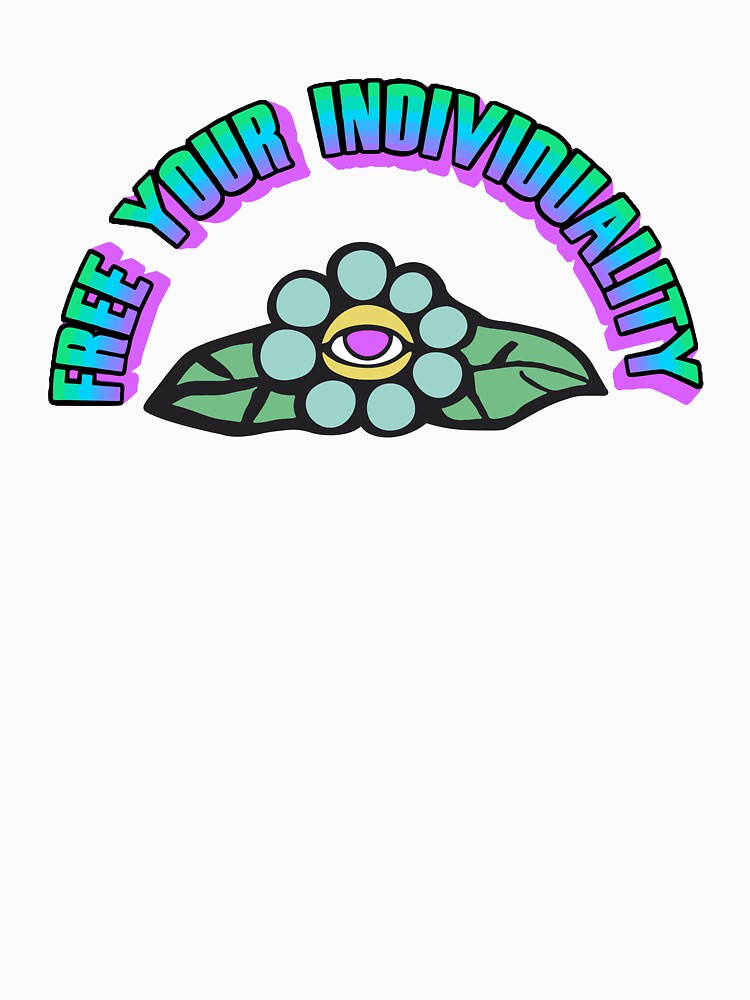 Mystic Flower with Eye Art – Free Your Individuality by Birdyellow