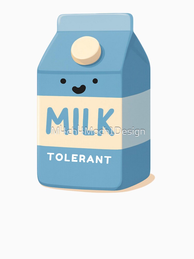Milk Lactose tolerant by M4ch4Moch1Design Unisex , , , Long Sleeve Tee
