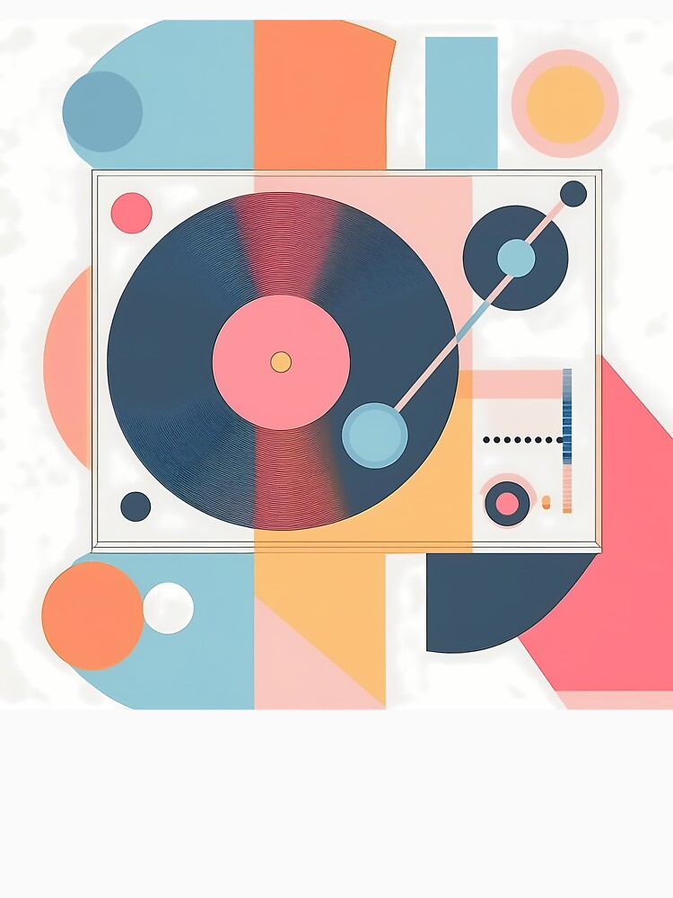 Dj Turntable as Bauhaus Art by OzzFrequency