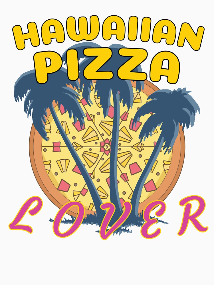 Hawaiian Pizza Lover | Pineapple Pizza Lover by LifedankArt Unisex , , , Long Sleeve Tee