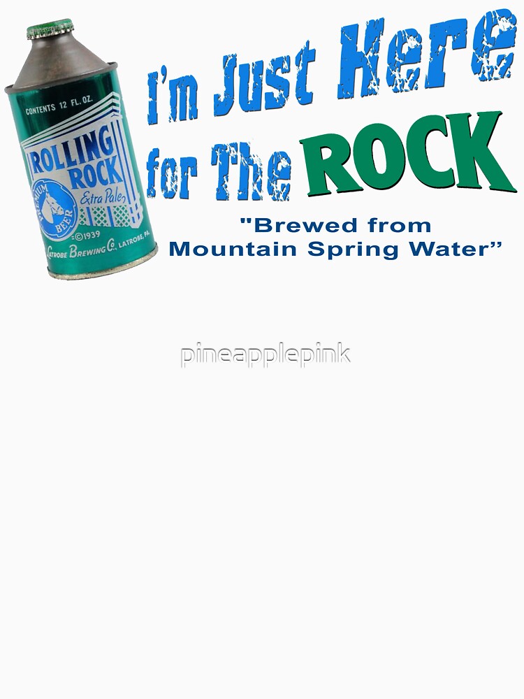 Rolling Rock Beer Design by pineapplepink Unisex , , , Long Sleeve Tee