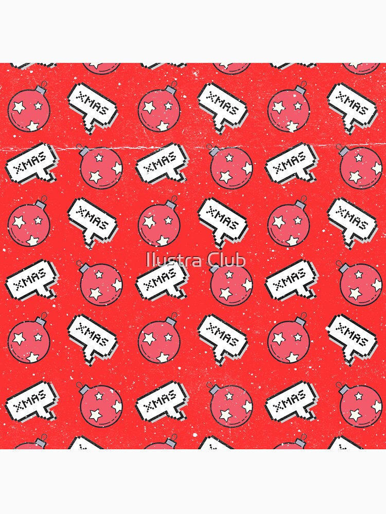Merry Xmas aesthetic art by Ilustra Club