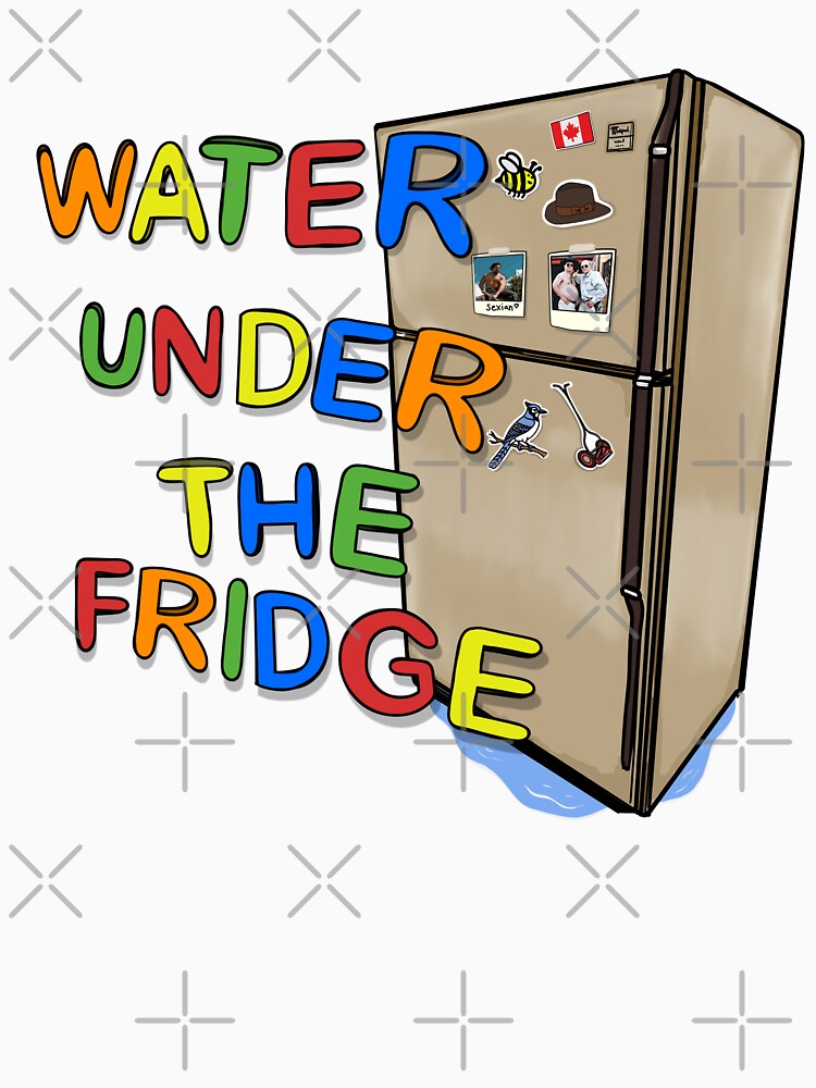 Water Under The Fridge by NateArtDesign Unisex , , , Long Sleeve Tee