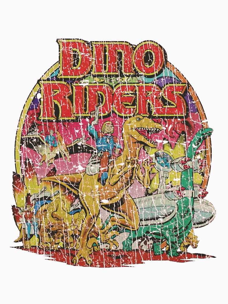 Dino-Riders The Adventure Begins 1988 by princekumar2 Unisex , , , Long Sleeve Tee