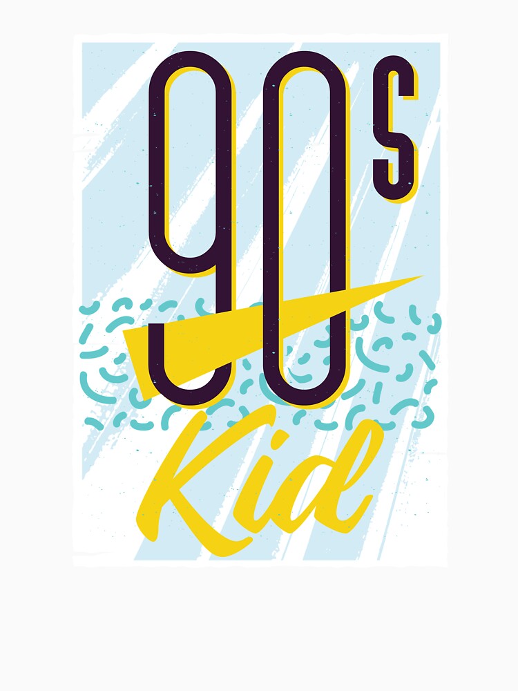 90's Kid - 90s Retro Nostalgia by AaaleXX Unisex , , , Long Sleeve Tee