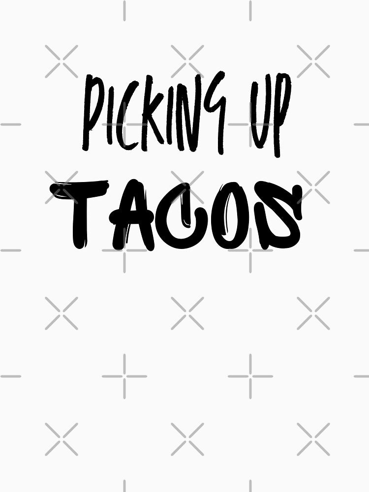 PICKING UP TACOS by DeeATX Unisex , , , Long Sleeve Tee