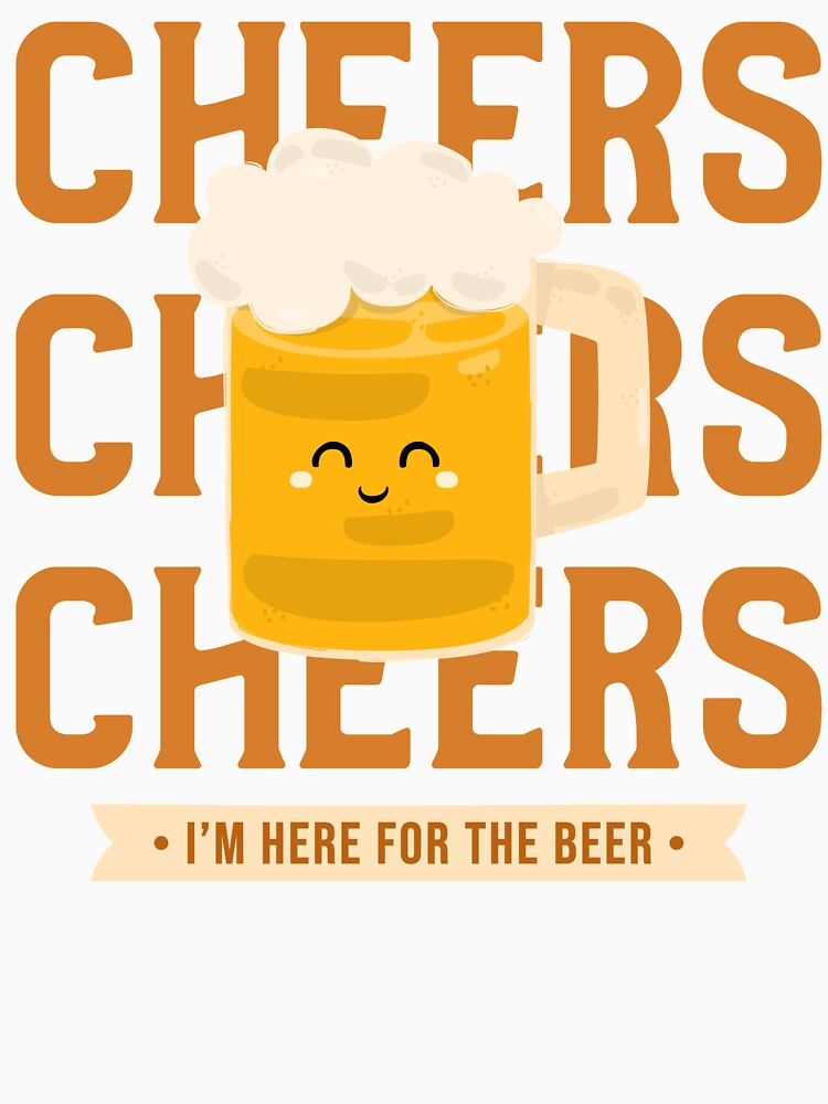 I'm Here For The Beer Design by Artpace Unisex , , , Long Sleeve Tee