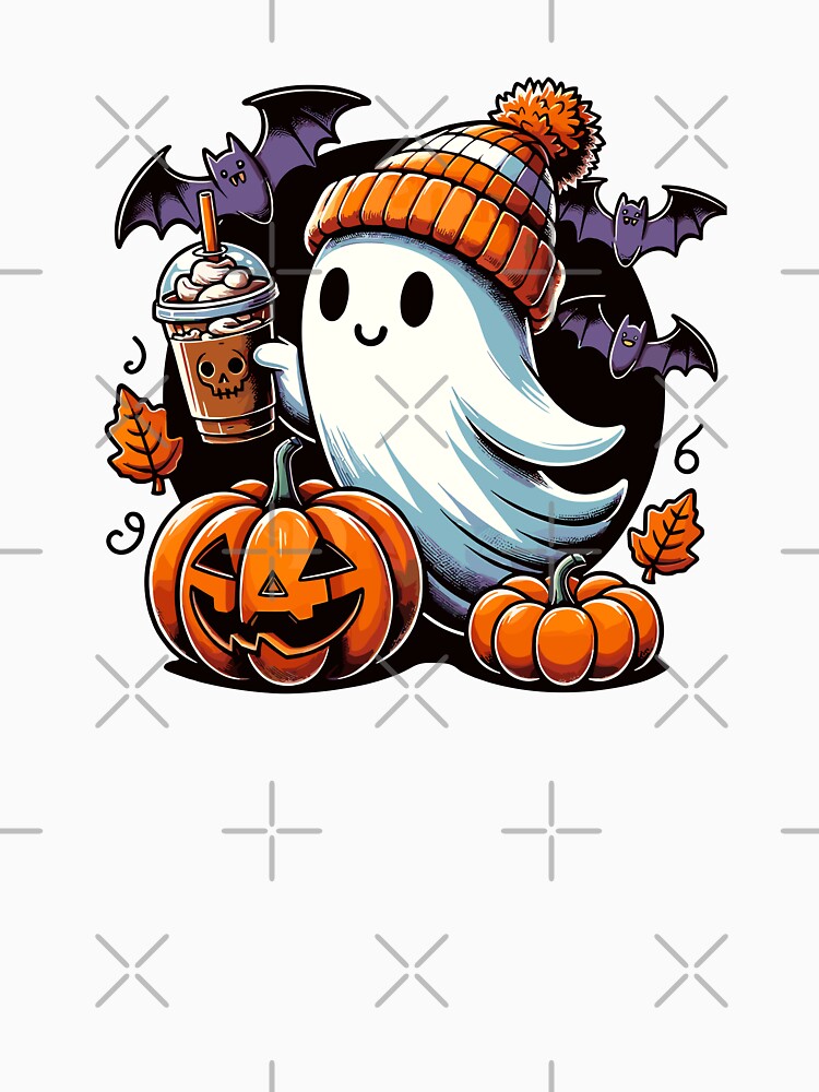 Cute ghost by MangaCortaTees Unisex , , , Long Sleeve Tee