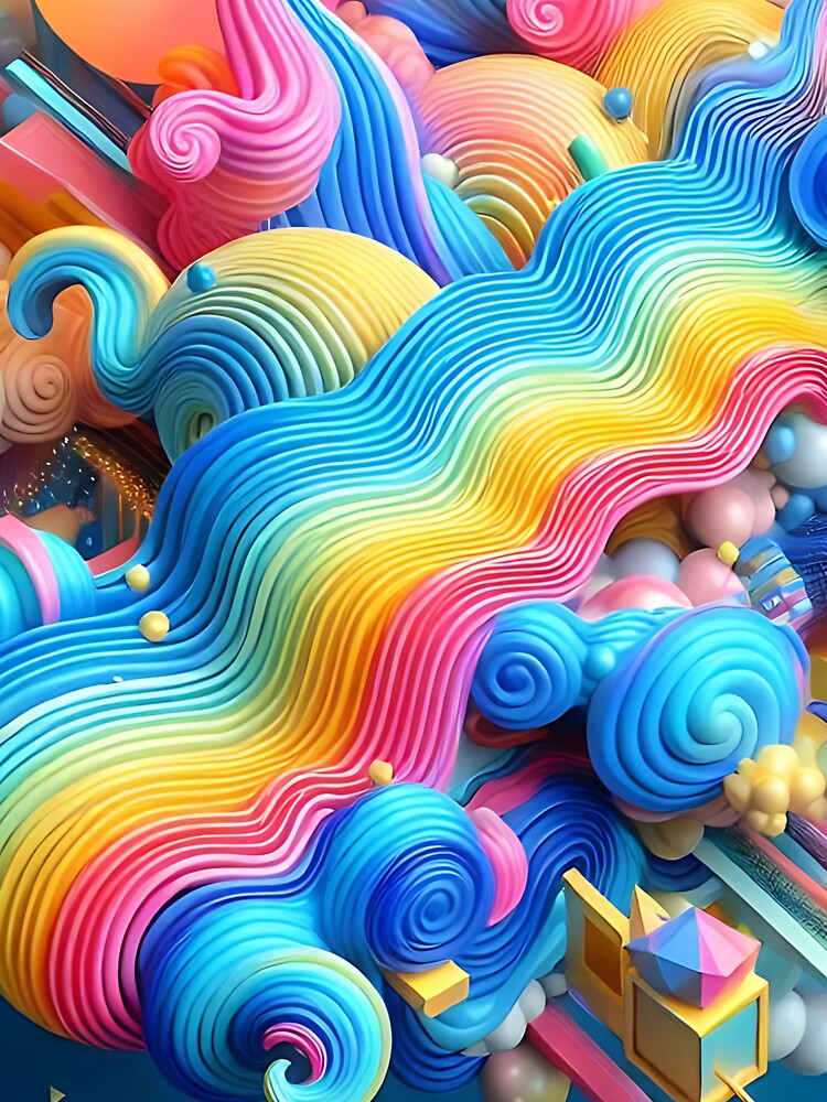 Abstract Rainbow by Intriguing Designs