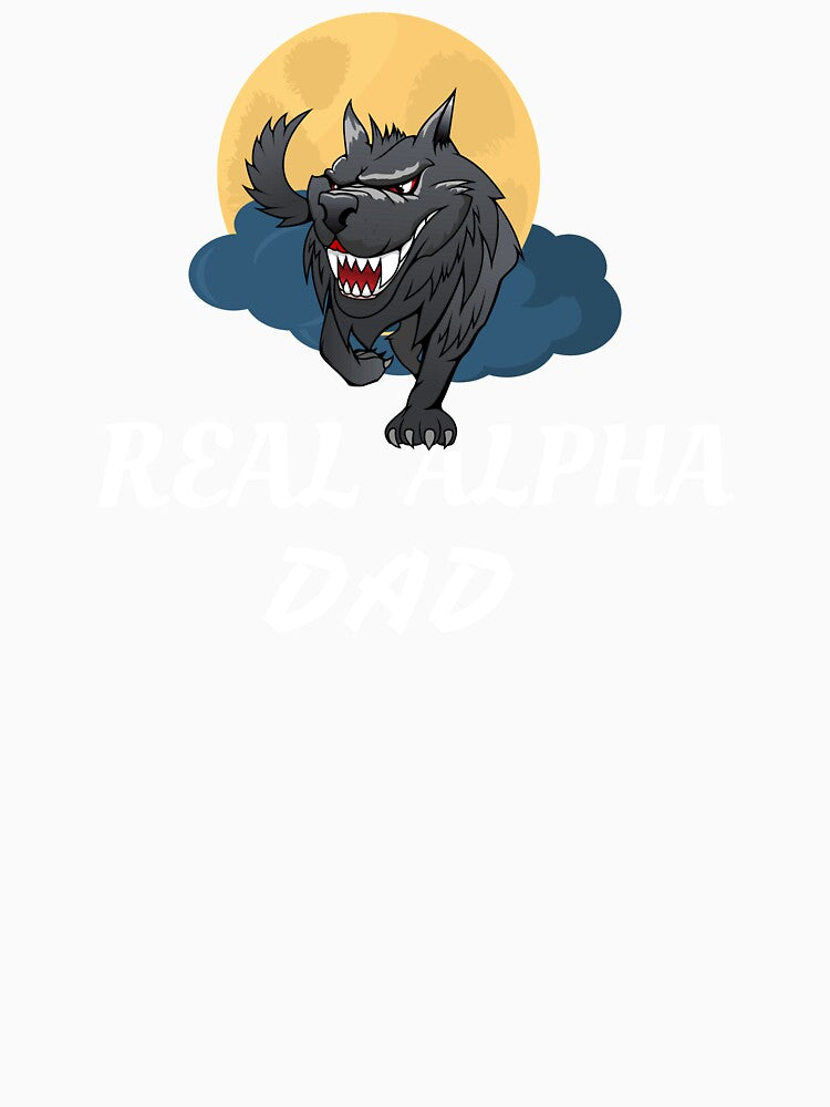 Real Alpha dad by bonus24 Unisex , , , Long Sleeve Tee