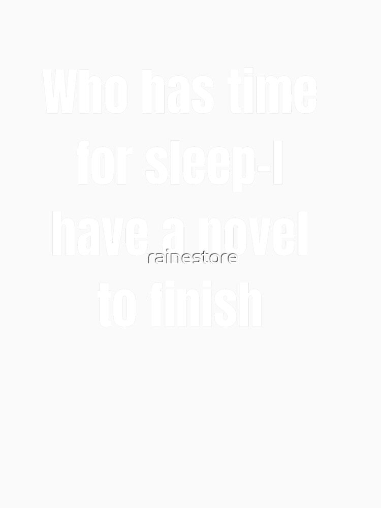 Sleepless Writers by rainestore Unisex , , , Long Sleeve Tee