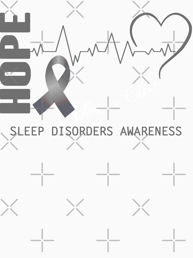 Hope For A Cure Sleep Disorders Awareness by frechettee Unisex , , , Long Sleeve Tee