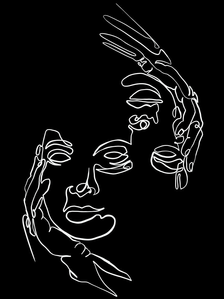 One line art illusion by ingenious-shade