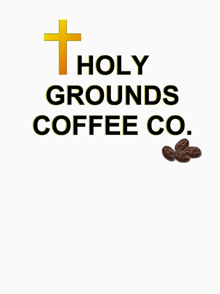 Holy Grounds Coffee Co. Divine Brew by Quantum Canvas Empire Unisex , , , Long Sleeve Tee