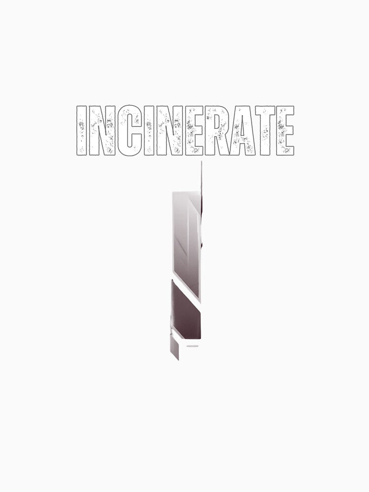INCINERATE: Motivational And Inspirational Art Design by KeikoIkari Unisex , , , Long Sleeve Tee