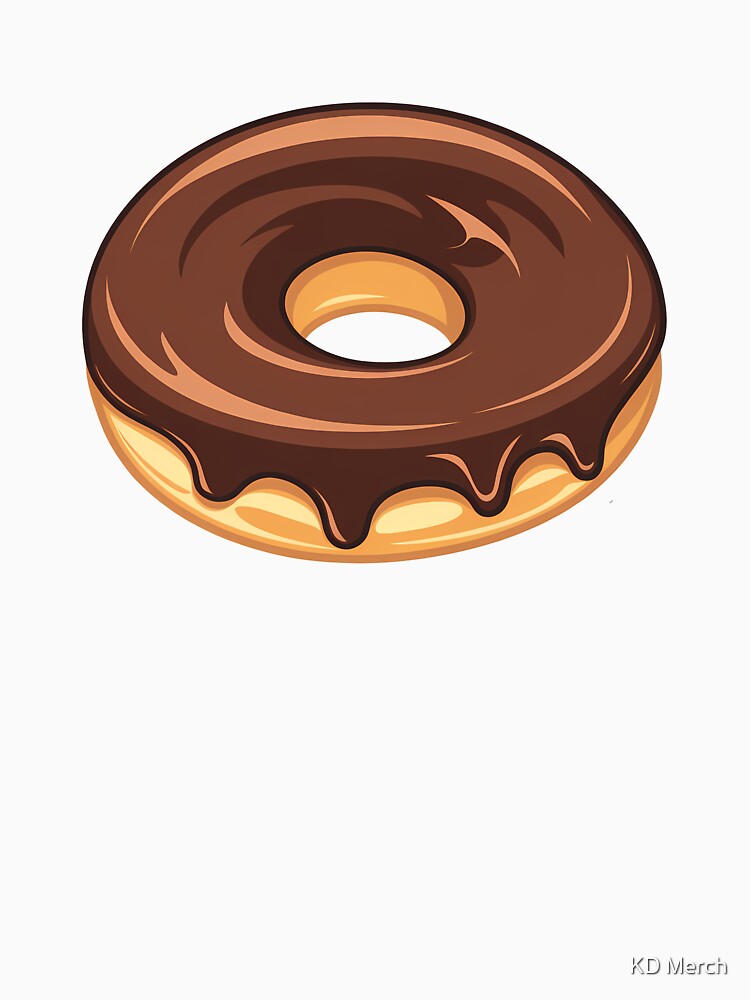 Donut by KD Merch Unisex , , , Long Sleeve Tee