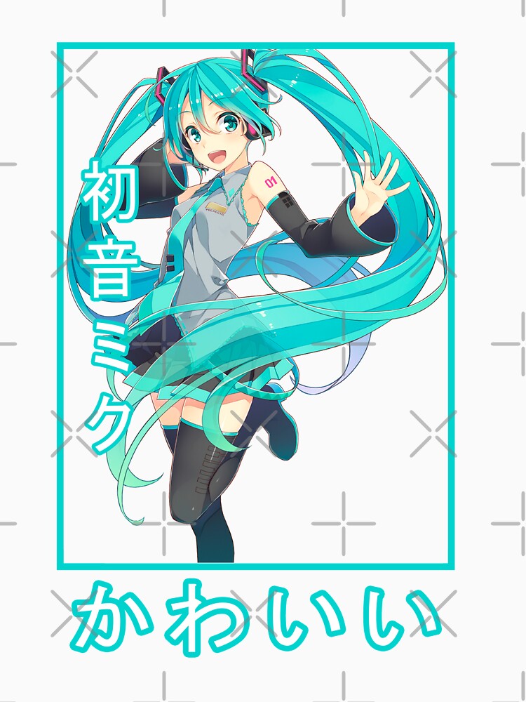 Hatsune Miku by rubster21 Unisex , , , Long Sleeve Tee