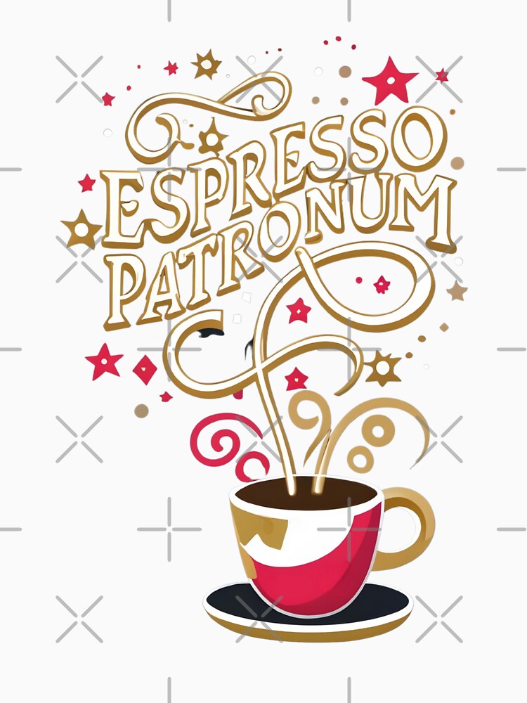 Espresso Patronum - Wizard - Coffee by Fenay Designs Unisex , , , Long Sleeve Tee