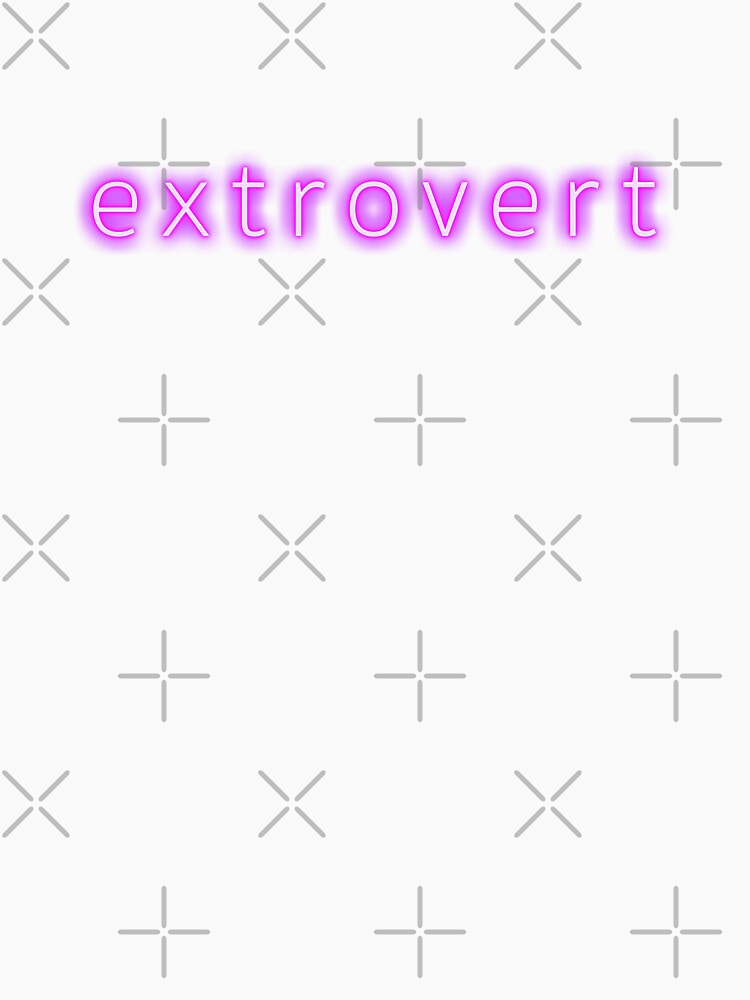 Extrovert by GarbageGoose Unisex , , , Long Sleeve Tee