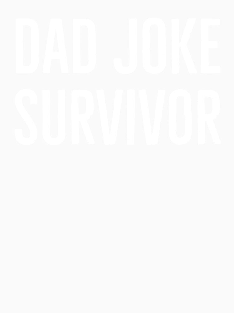 Dad Joke Survivor by Tarun Bisht Unisex , , , Long Sleeve Tee