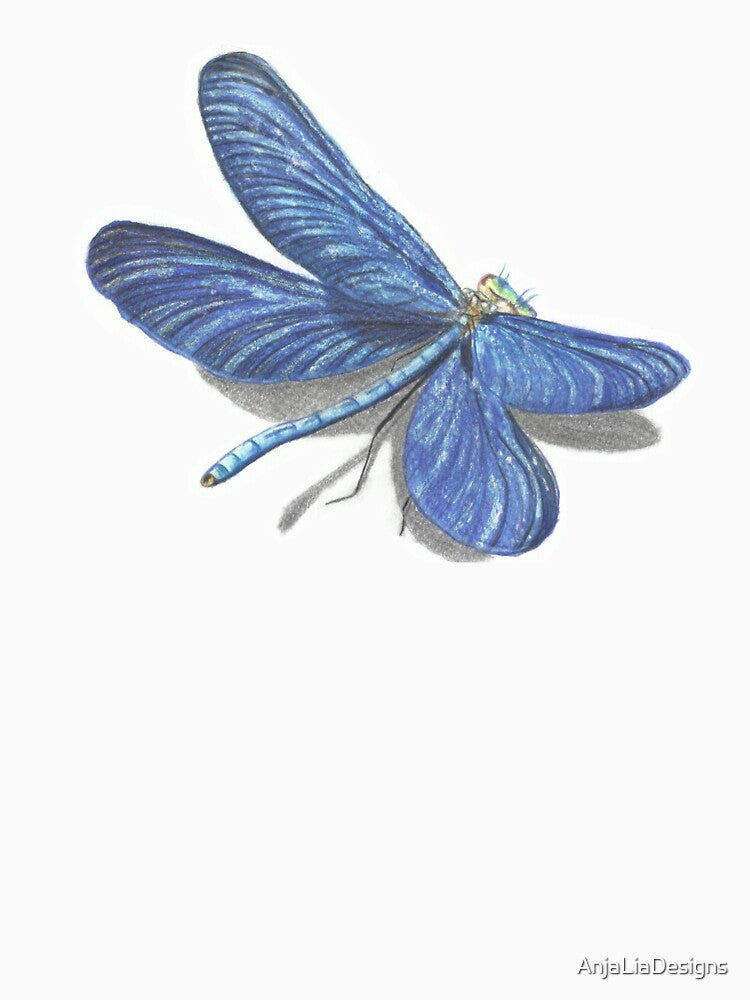 Blue Demoiselle by AnjaLiaDesigns