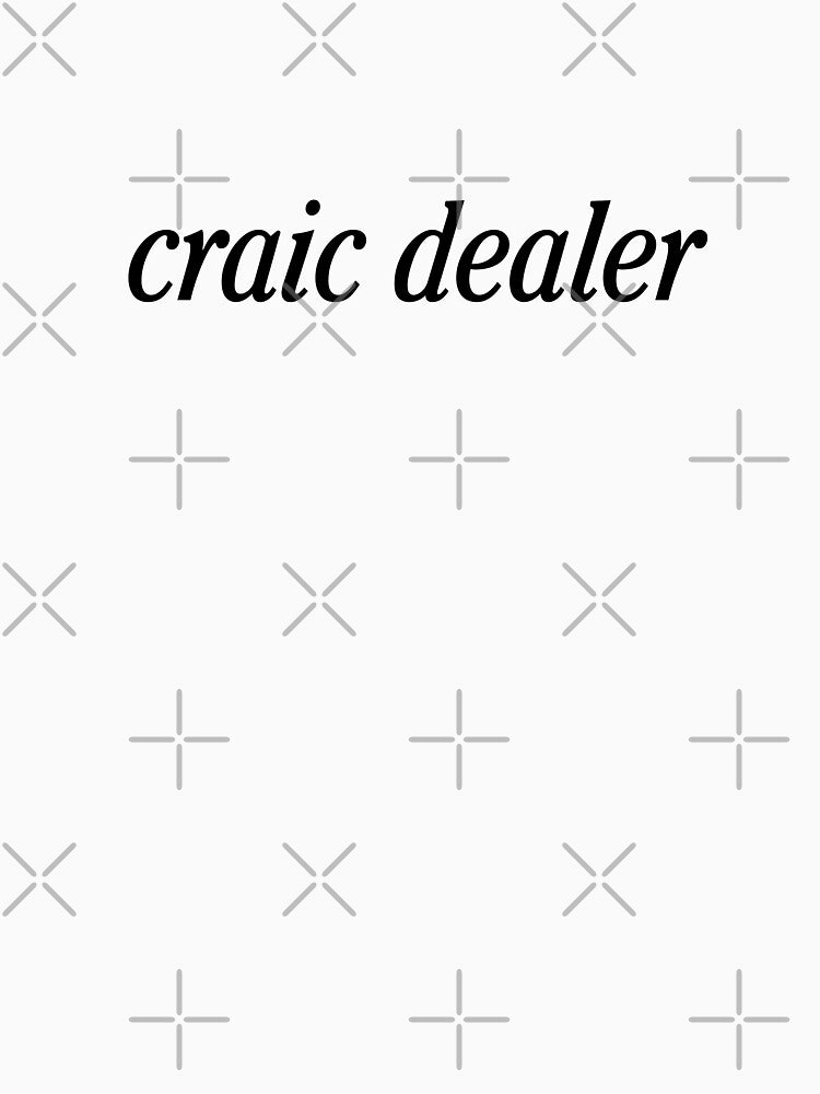 Craic Dealer Irish Hat by print-st0re Unisex , , , Long Sleeve Tee