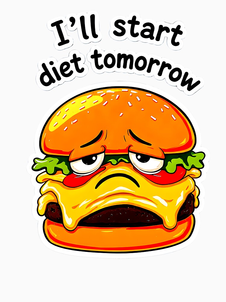 burger by kalbostyle Unisex , , , Long Sleeve Tee