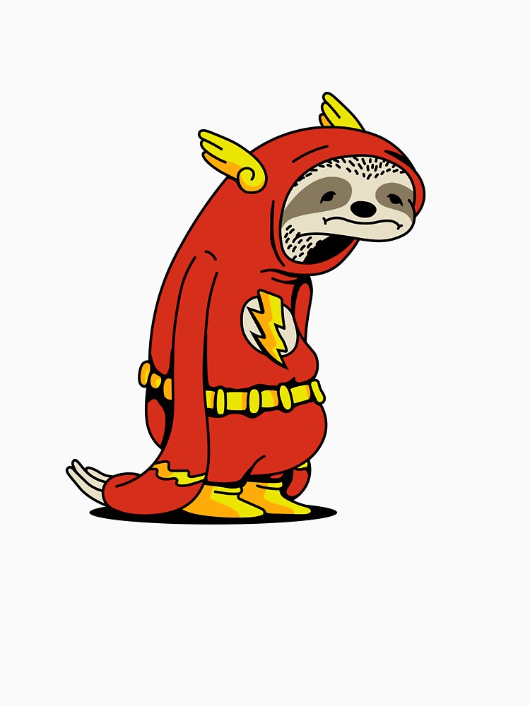 Sloth flash by MARRTDESIGN Unisex , , , Long Sleeve Tee