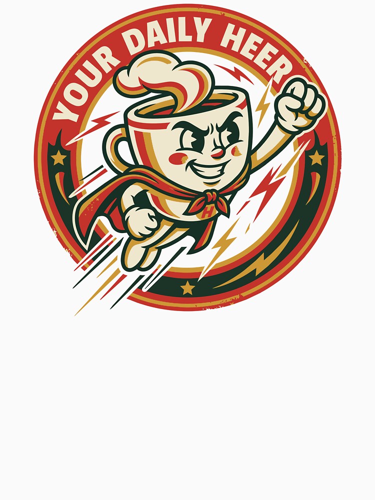 Your Daily Hero — Badge V3 by 1RSN Unisex , , , Long Sleeve Tee