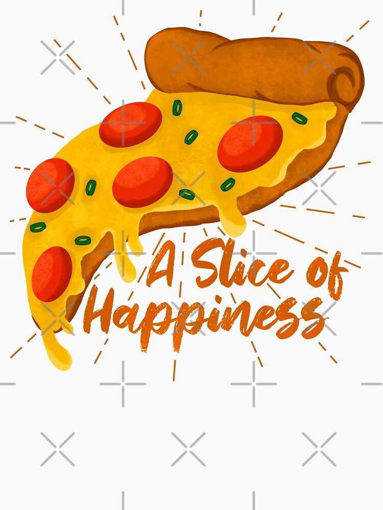 A Slice of Happiness by Kimprut Unisex , , , Long Sleeve Tee