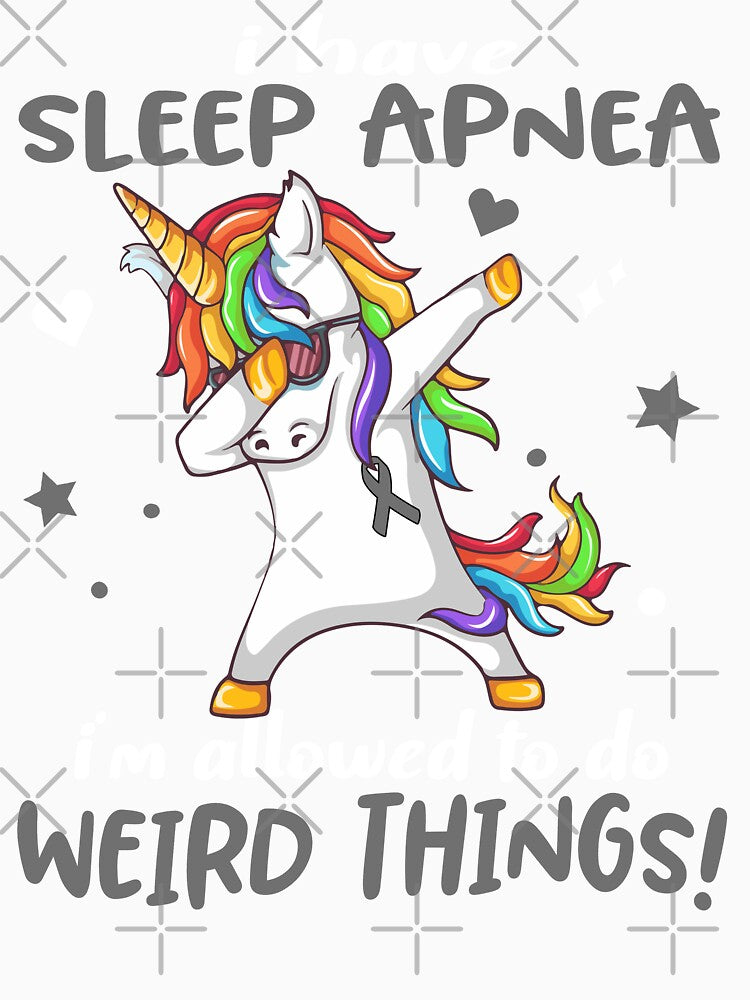 Sleep Apnea Warrior I'm Allowed To Do Weird Things by Brad-FI Unisex , , , Long Sleeve Tee