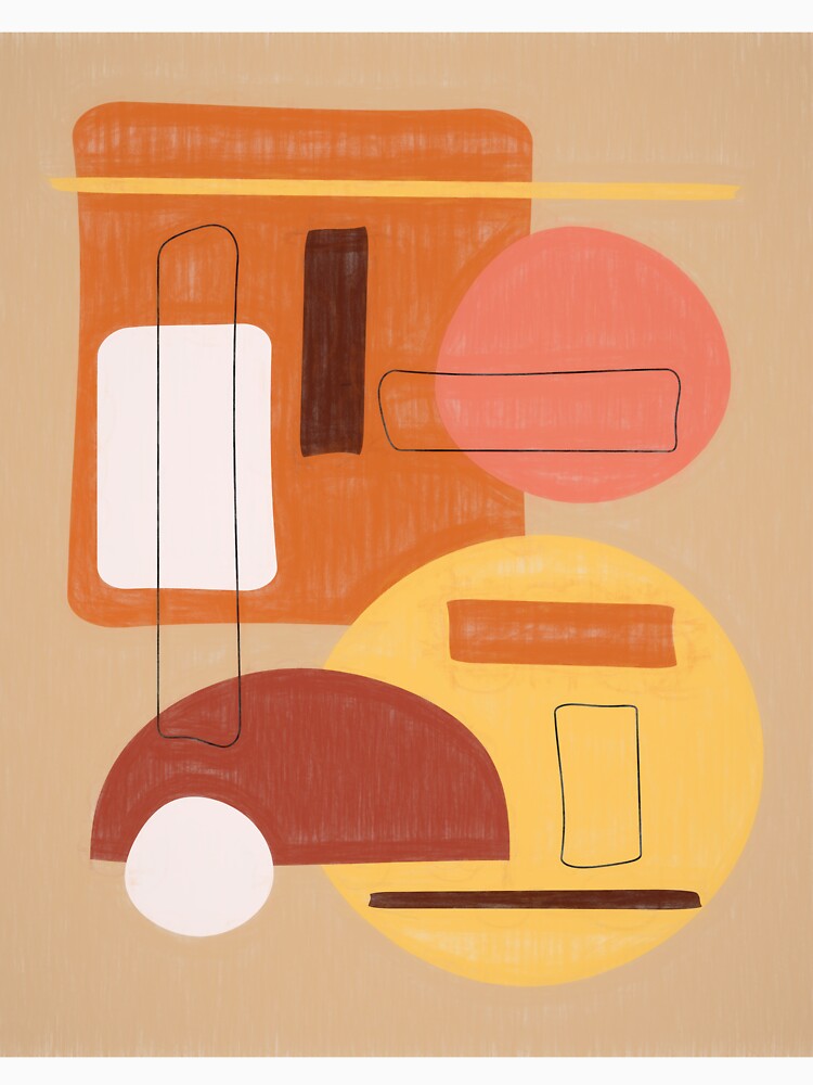 Boho Geo No. 8 by Rockett Graphics