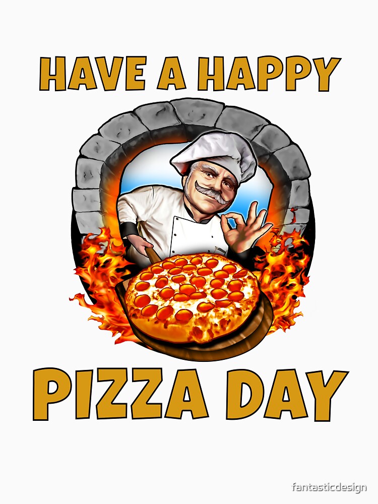 Funny Sarcastic Pizza Humor Have A Happy Pizza Day. by fantasticdesign Unisex , , , Long Sleeve Tee