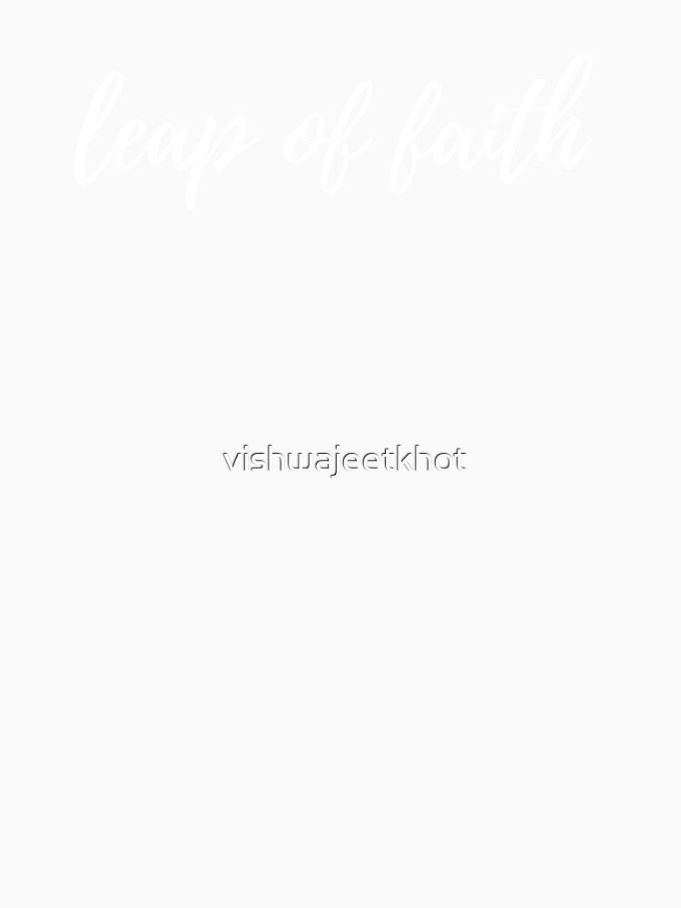 leap of faith by vishwajeetkhot Unisex , , , Long Sleeve Tee