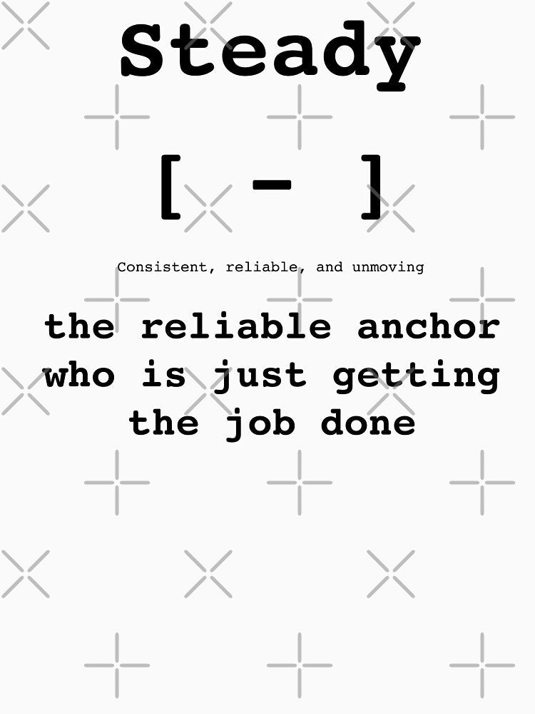 Steady Kaomoji [ - ] - Monday Mood - DRYSMIRK by DrySmirk Unisex , , , Long Sleeve Tee