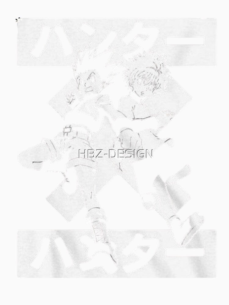 Hunter X Hunter Anime Duo by HBZ-DESIGN Unisex , , , Long Sleeve Tee