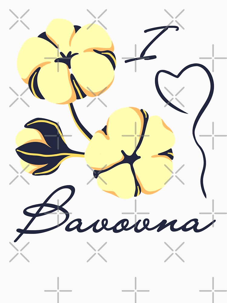 I love bavovna by trendingatees Unisex , , , Long Sleeve Tee