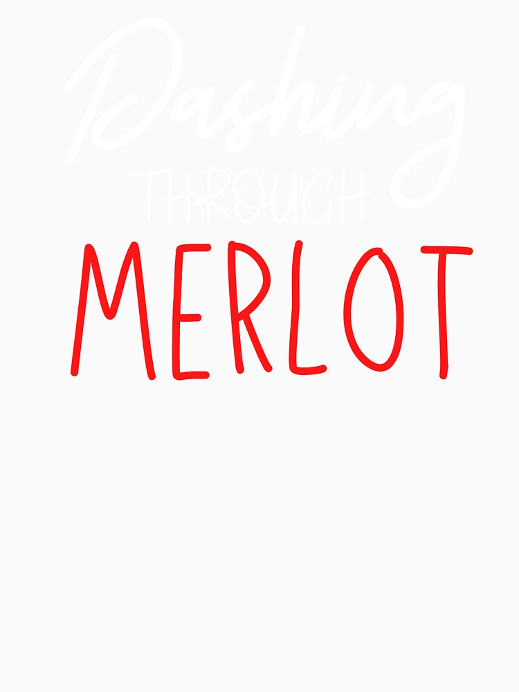 Dashing Through Merlot by Vivoh12 Unisex , , , Long Sleeve Tee