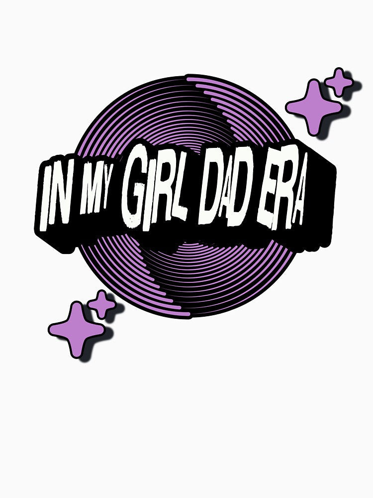 IN MY GIRL DAD ERA by LEdesigns. Unisex , , , Long Sleeve Tee
