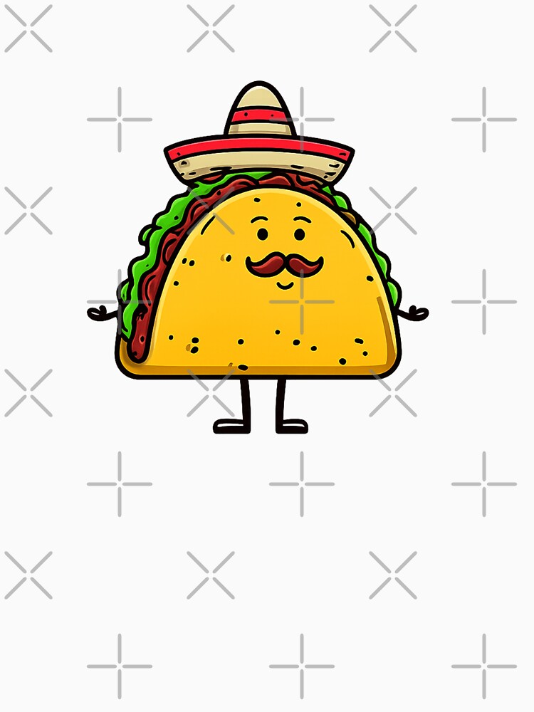 Minimalist Mexican Taco by Droosam